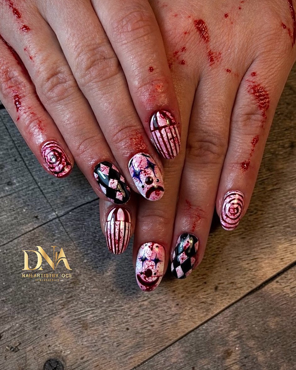 Bloody clown