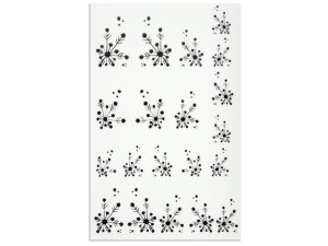 NailArt Tattoo Snowflake I