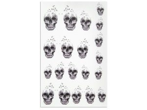 NailArt Tattoo Skull Birds