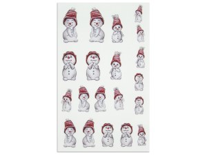 NailArt Tattoo Snowman