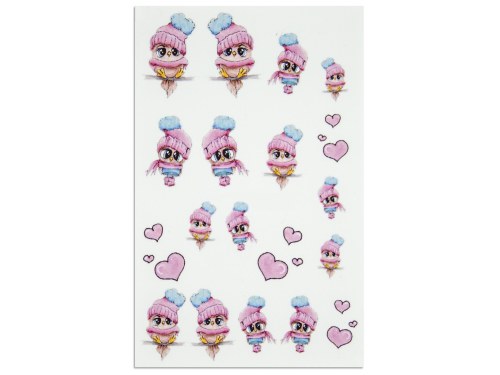 NailArt Tattoo Owl II