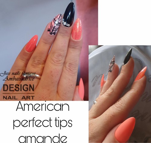 American Perfect Tips Amande Medium