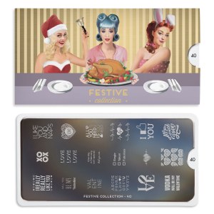 PLAQUE MOYOU FESTIVE 40