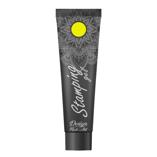 Gel Stamping Yellow