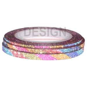 Lot Striping Tape Paillette Multicolor