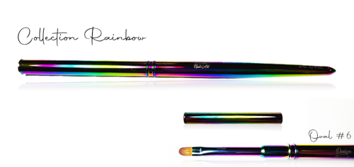 Collection Rainbow Pinceau Gel Oval #6