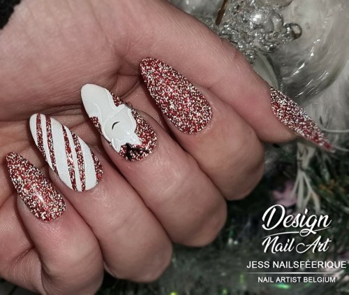 Gel Polish Santa Claus