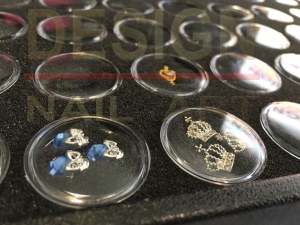 Plateau support de rangement Nail art 50 emplacements