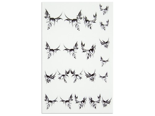 NailArt Tattoo Flower VI