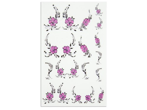 NailArt Tattoo Flower VII