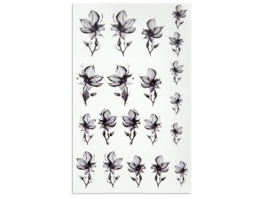 NailArt Tattoo Flower VIII