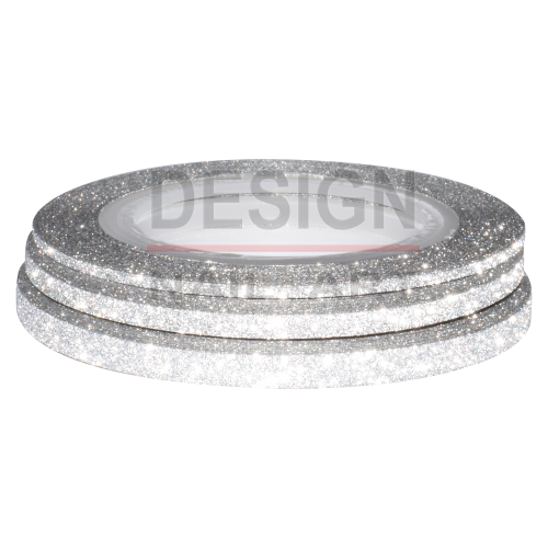 Lot Striping Tape Paillette Argent