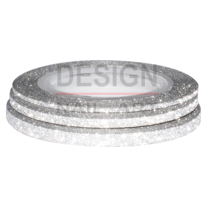 Lot Striping Tape Paillette Argent