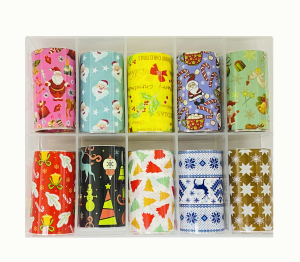 Box Foil Holo Silver Motif