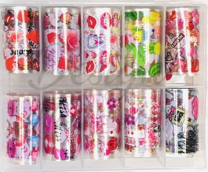 Box Foil Holo Silver Motif