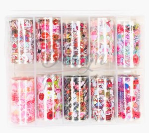 Box Foil Holo Silver Motif