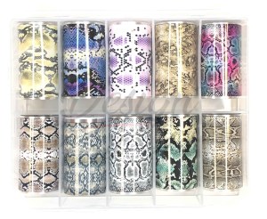 Box Foil Holo Silver Motif