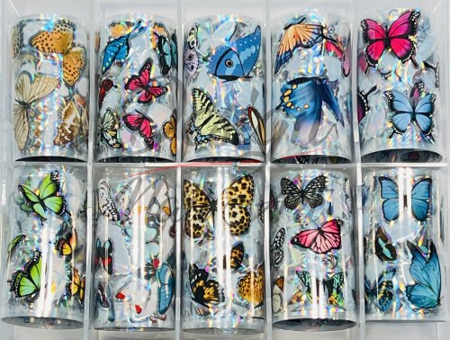 Box Foil Holo Silver Motif