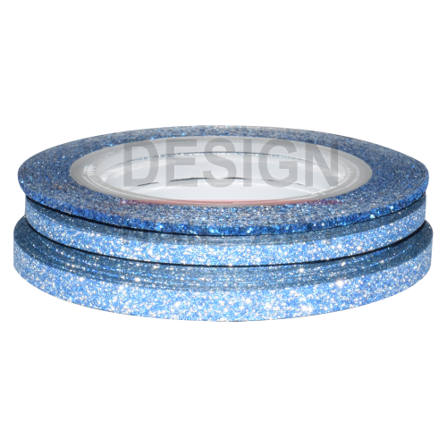 Lot Striping Tape Paillette Bleu