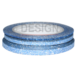 Lot Striping Tape Paillette Bleu