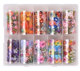 Box Foil Holo Silver Motif