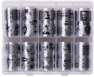 Box Foil Holo Silver Motif