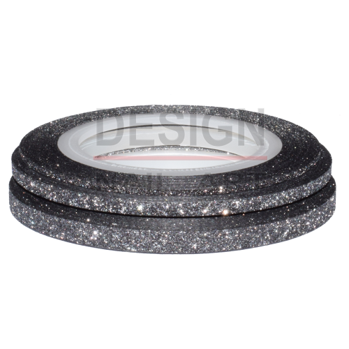 Lot Striping Tape Paillette Noir