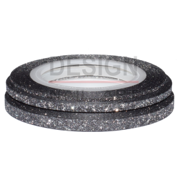 Lot Striping Tape Paillette Noir