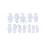 Boite de 100 Popits clear 