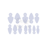 Boite de 100 Popits clear 