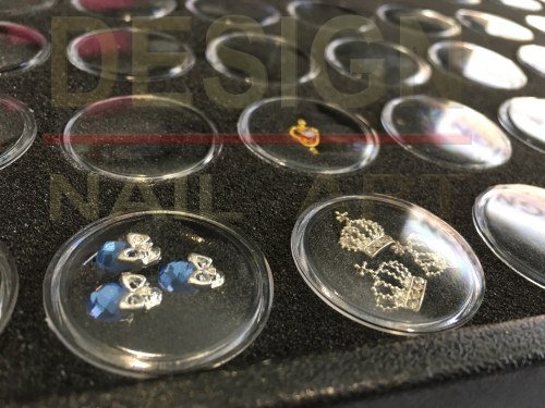 Plateau support de rangement Nail art 50 emplacements