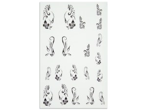 NailArt Tattoo Flower V