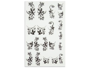 NailArt Tattoo Winter Ornaments