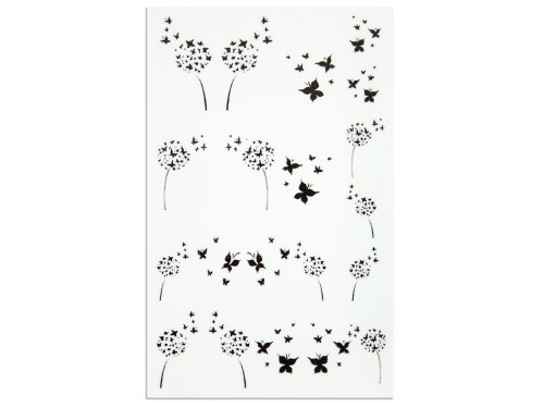 NailArt Tattoo Butterfly Flower