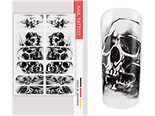 NailArt Wraps skull