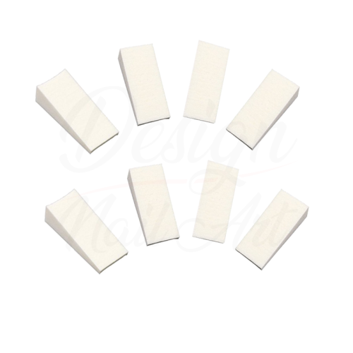 Kit de 8 éponges triangles pour dégradés 