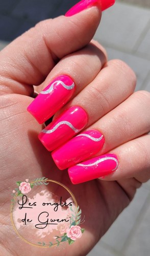 Stickers Shiny Silver