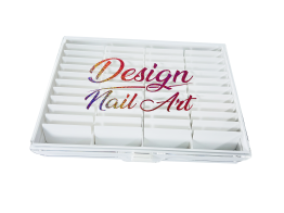 Tips Box Nail art Glitter Pink Holo