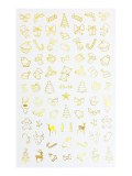 Stickers Gold Christmas