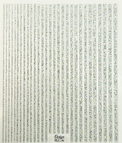 Stickers SparkleLines Silver