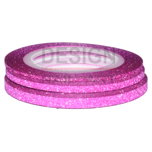 Lot Striping Tape Paillette Fuchsia