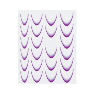 Stickers French Dégradée - Mauve