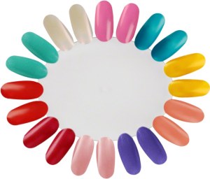 Nuancier clear ovale