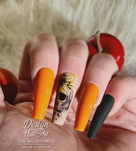 Gel Polish Pumpkin'ails