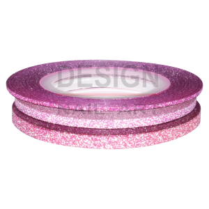 Lot Striping Tape Paillette Rose