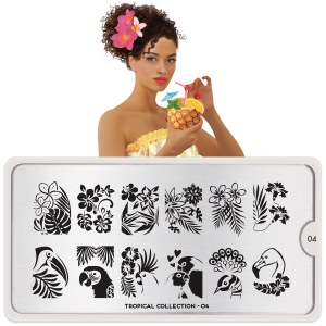 PLAQUE MOYOU TROPICAL 04